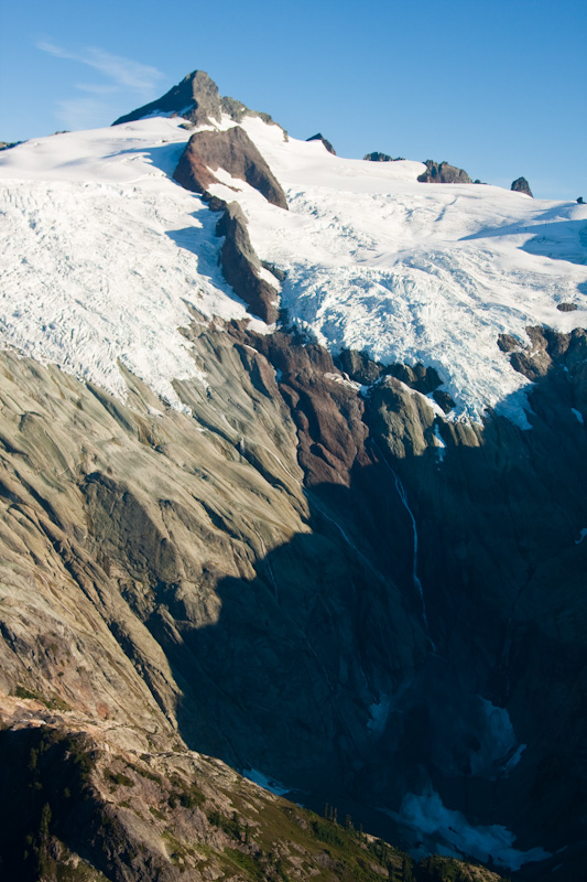 Mount Shuksan Above Sulphide Basin Falls